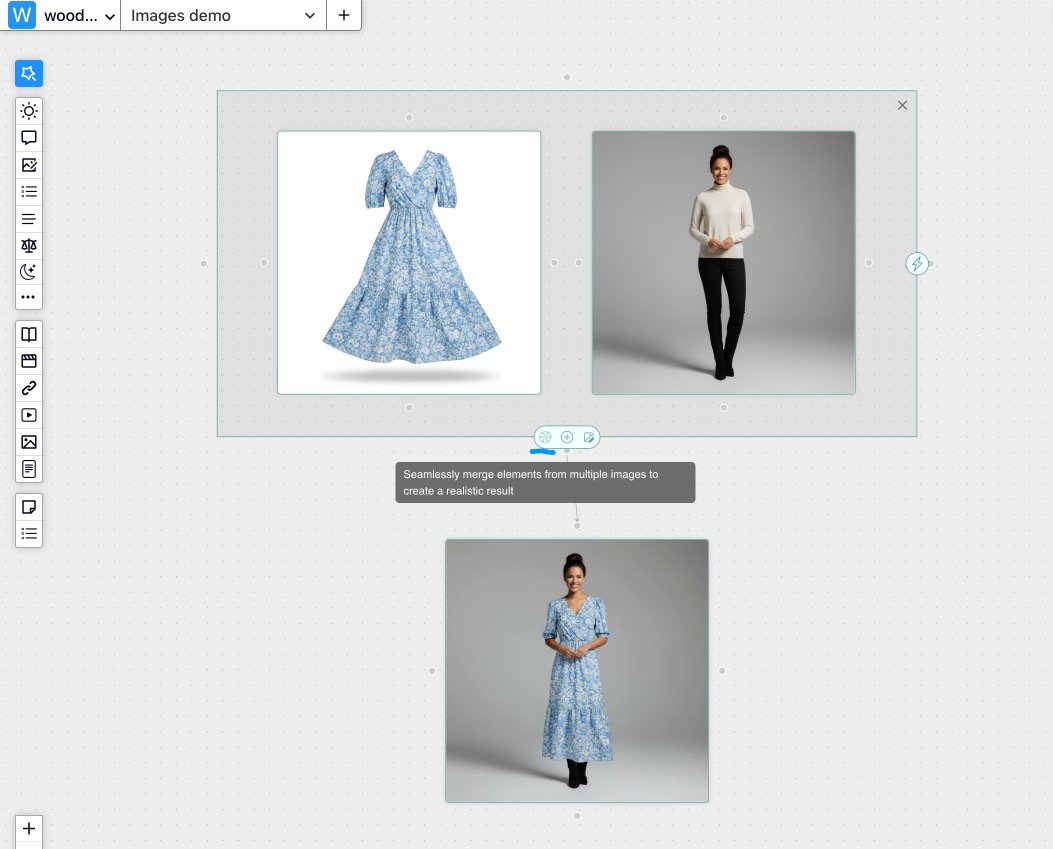 AI-powered image generation and editing in FunBlocks AIFlow